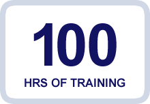 100 HRS OF TRAINING